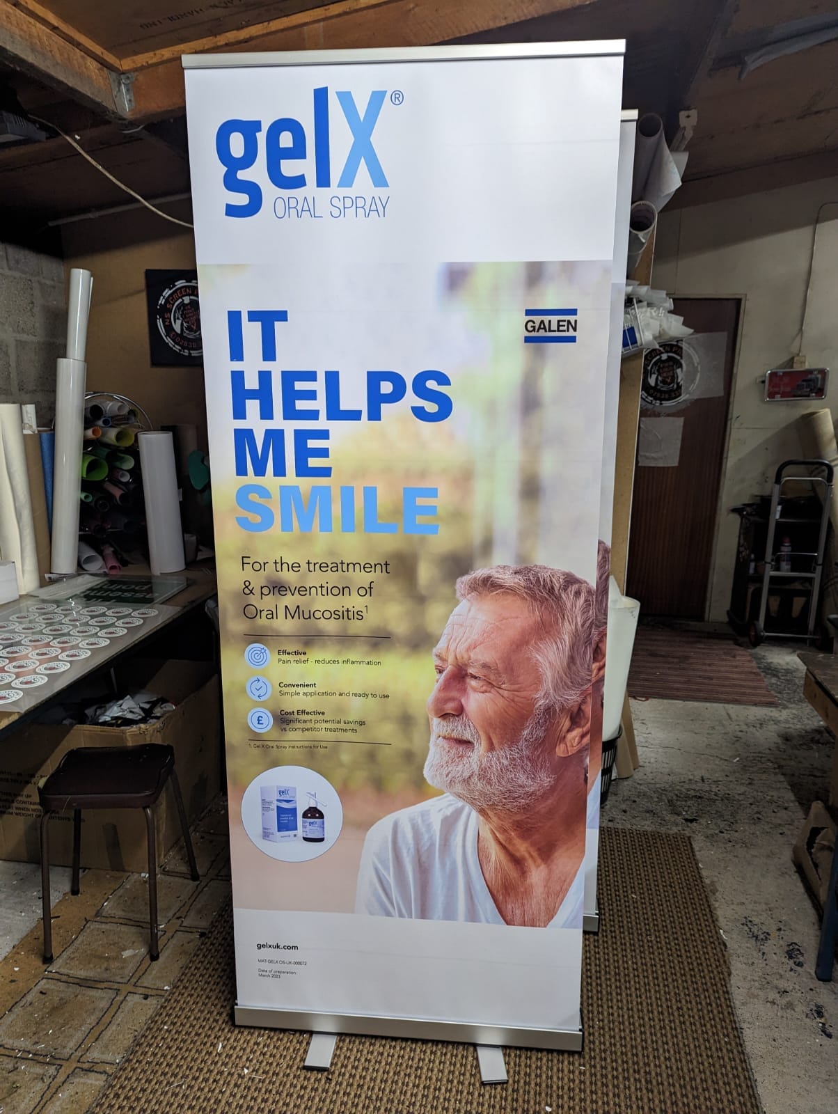Popup Banner for a dentist